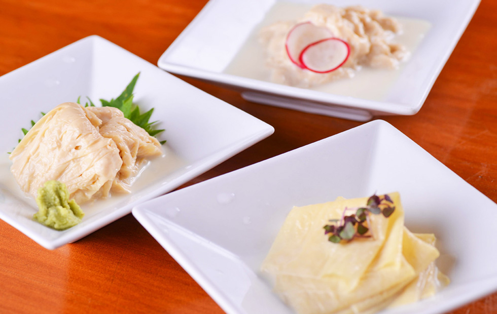 A la carte menu